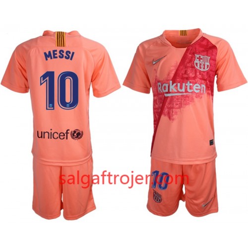 FC Barcelona Fodboldtrøjer Messi 10 Børn 3. sæt 2018/19 Kort ærmer FC Barcelona Fodboldtrøjer Messi 10 Børn 3. sæt 2018/19 Kort ærmer